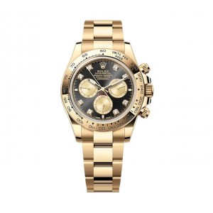 superclone rolex daytona 40 mm cadran noir brillant 126508