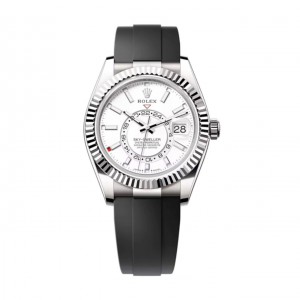 superclone rolex sky-dweller 42 mm cadran blanc intense 336239