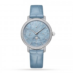 Vacheron Constantin traditionelle quantile perpétuel ultra-mince 36.5mm or blanc 4305T/000G-B948