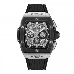 Hublot montre homme spirit of big bang titanium ceramic 42mm 642.NM.0170.RX