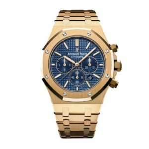 audemars piguet royal oak chronograph 41 mm blue 26320ba.oo.1220ba.02