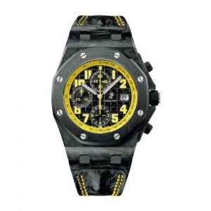 audemars piguet royal oak offshore bumblebee 42 mm noir/jaune 26176fo.oo.d101cr.02