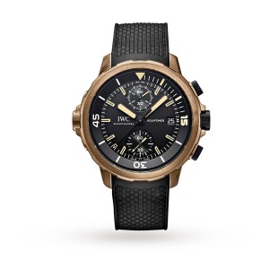 IWC montre aquatimer 'expedition charles darwin' 44mm pour homme IW379503