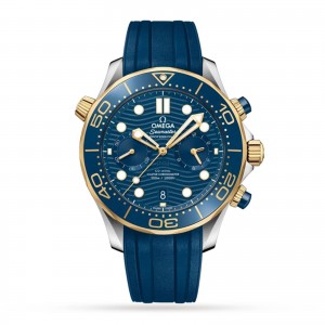 Omega seamaster diver co-axial chronograph 44mm mens watch O21022445103001
