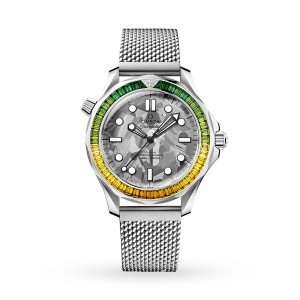 Omega james bond 007 60th anniversary seamaster diver 300m co-axial master chronometer 42mm O21055422099001