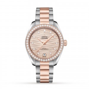 Omega seamaster aqua terra 150m co-axial master chronometer 34mm ladies watch O22025342059001
