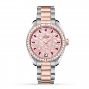 Omega seamaster aqua terra 150m co-axial master chronometer 34mm ladies watch O22025342060001