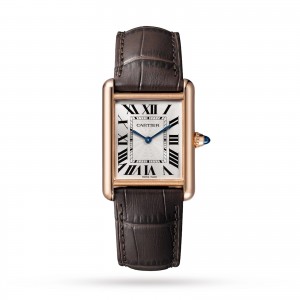 Cartier montre louis cartier tank grand modèle mouvement mécanique de manufacture à remontage manuel WGTA0011